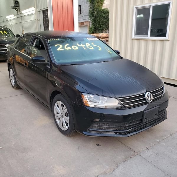 2015 Volkswagen Jetta Bumper Assembly – Sedan Base 1.8L Without Fog Lamps